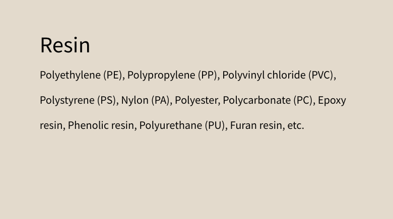 Resin