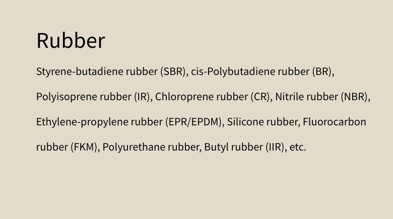 Rubber