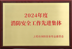 2024年度 消防安全工作先进集体