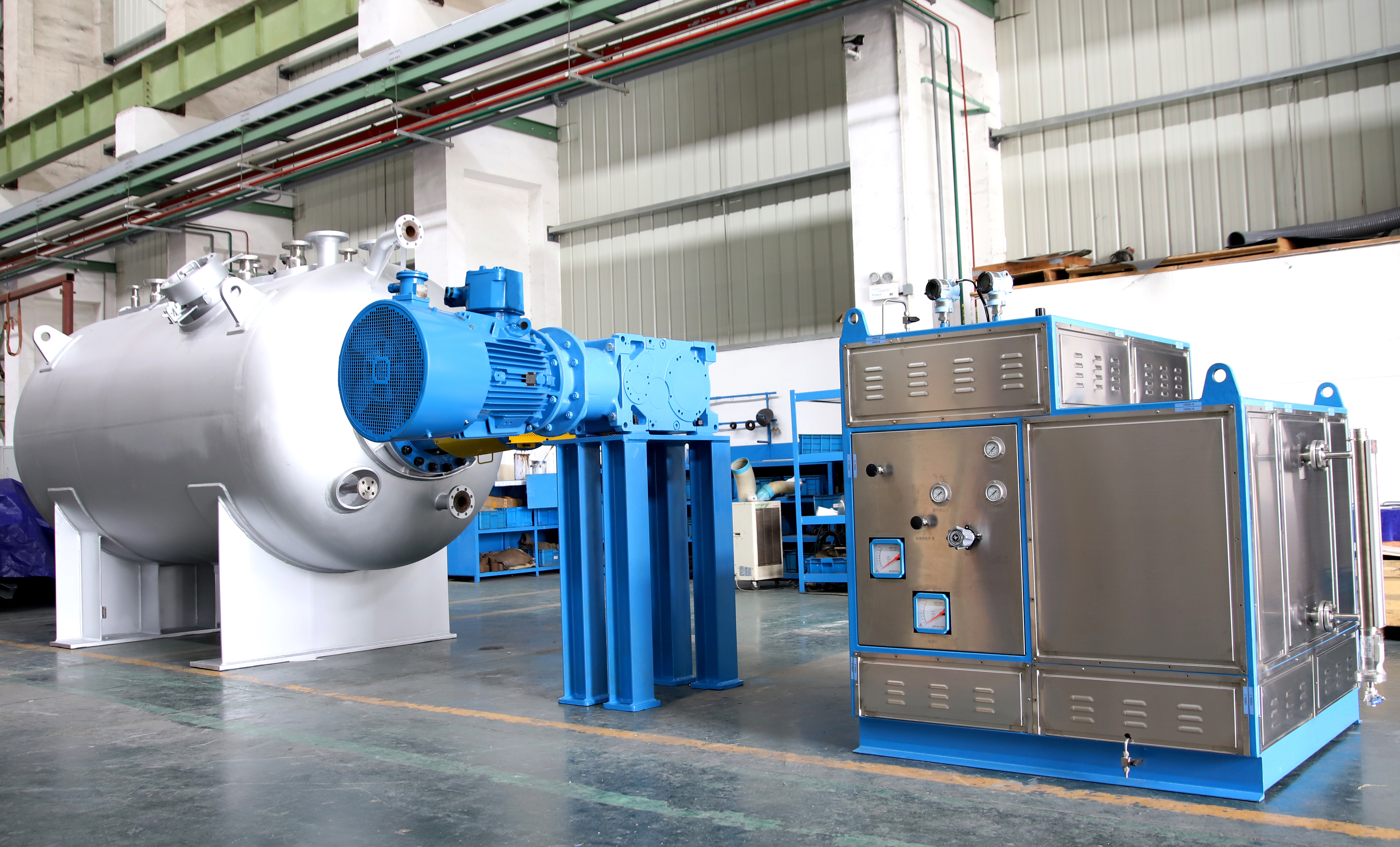 聚合釜及辅助系统