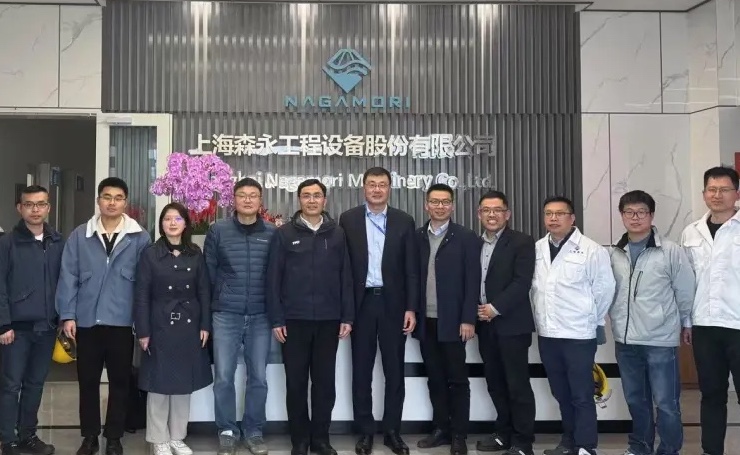 上海市核电办陆海宾主任一行来森永调研，共商产业发展新路径