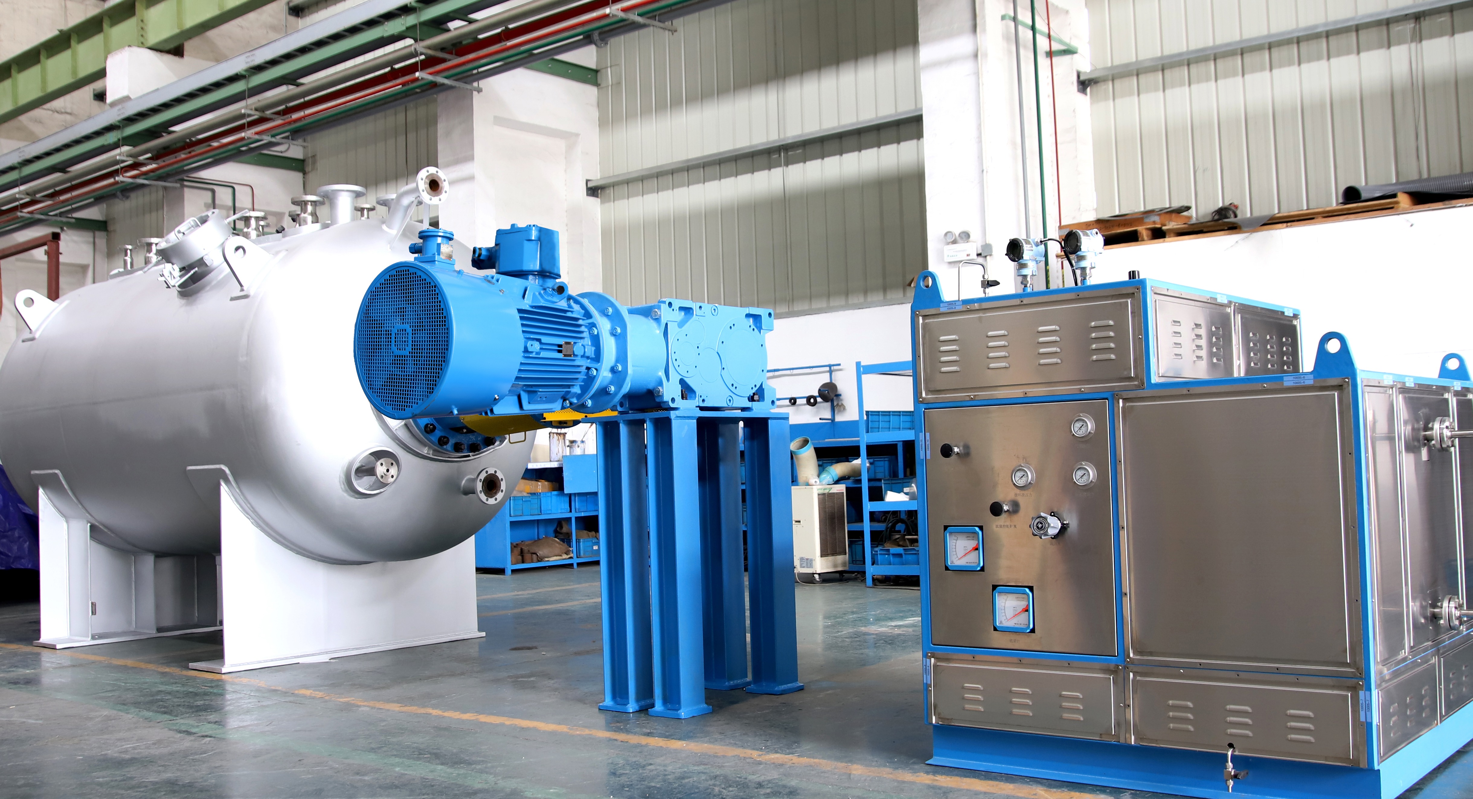 聚合釜及辅助系统