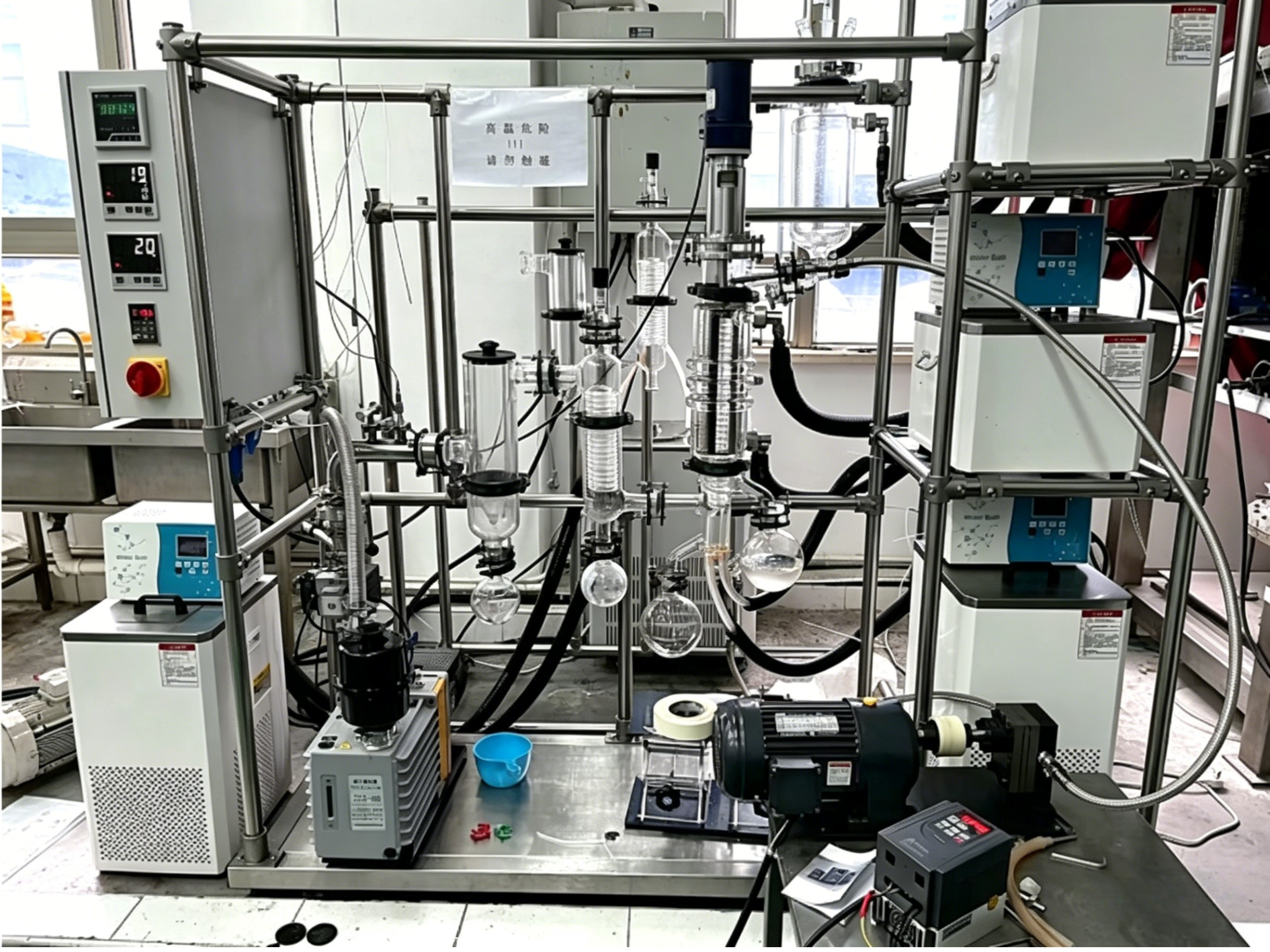 短程蒸馏实验装置